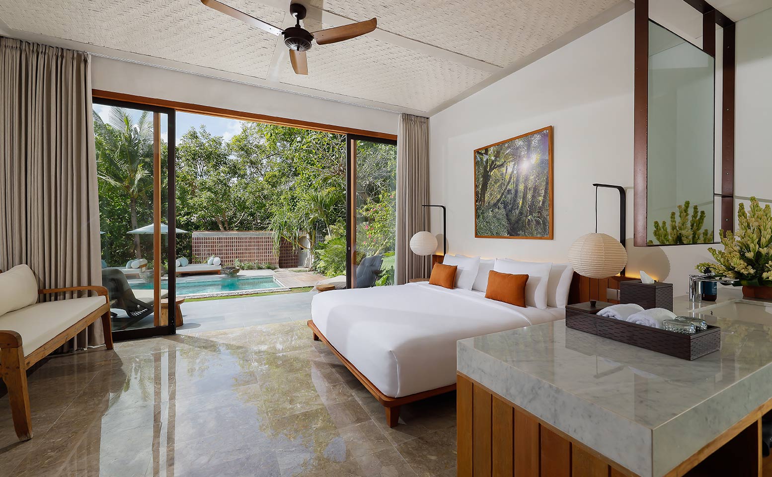 Villa Uma Santai - master bedroom