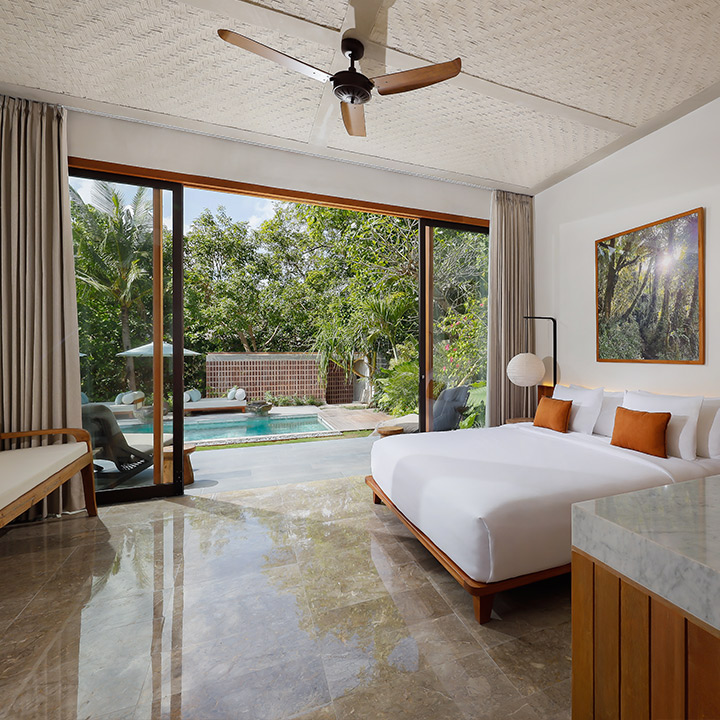 Villa Uma Santai - master bedroom